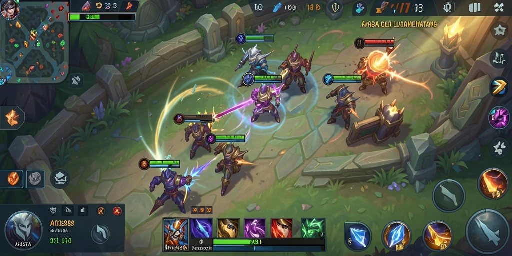 Tampilan gameplay ARISTA88 yang menarik dan kompetitif.
