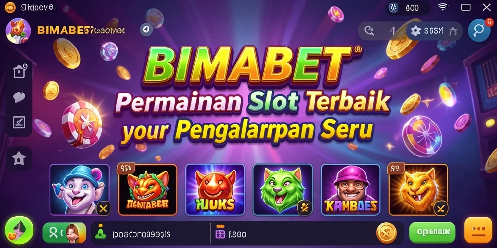 Tampilan gameplay seru dan imersif di BIMABET Slot.