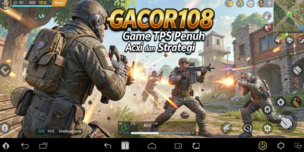 Tampilan gameplay GACOR108 yang mendebarkan dan penuh aksi.