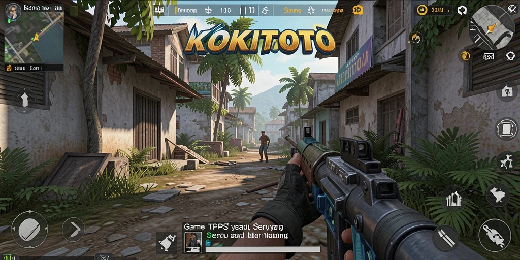 Tampilan gameplay TPS yang mendebarkan di KOKITOTO
