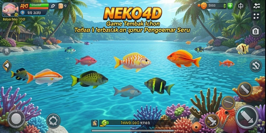 Gameplay seru menangkap ikan di NEKO4D.
