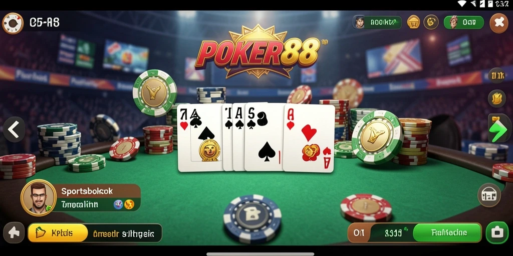 Gameplay POKER88 yang menarik dalam taruhan olahraga.