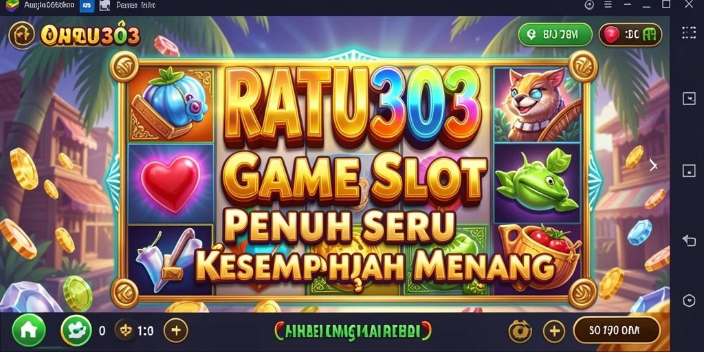 Tampilan menarik dari gameplay Slot RATU303 yang menghadirkan keseruan.