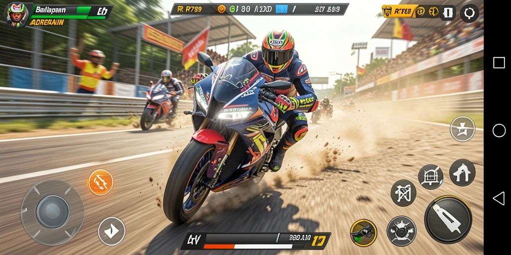 Gameplay seru balapan motor di RR789 dengan grafis menawan.