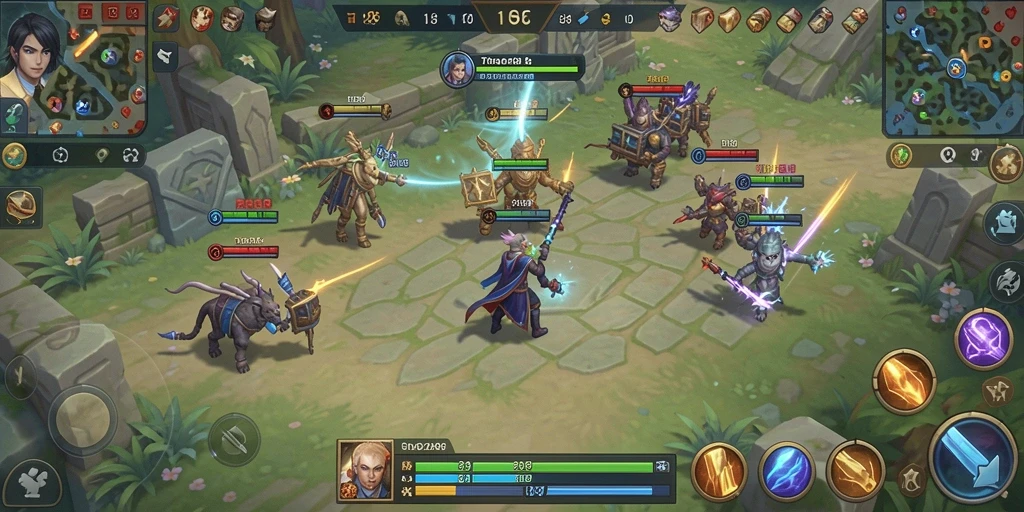 Gameplay TO288 menunjukkan pertarungan strategi yang mendebarkan.